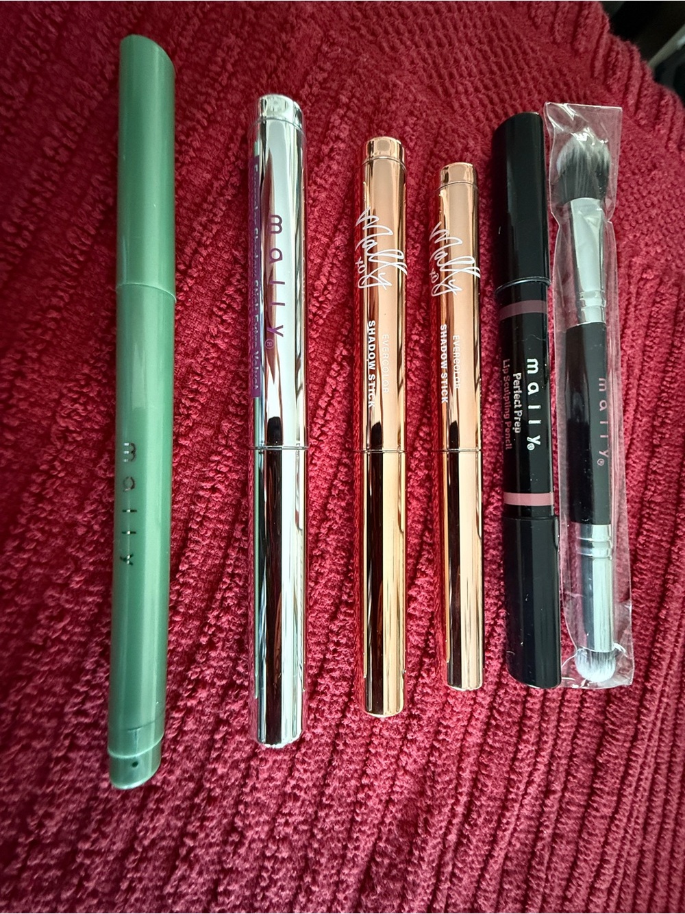 Mally Shadow Sticks, Eye Liner, Lip Liner & Makeup Brush